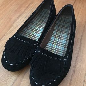 Lands ends womens laofers